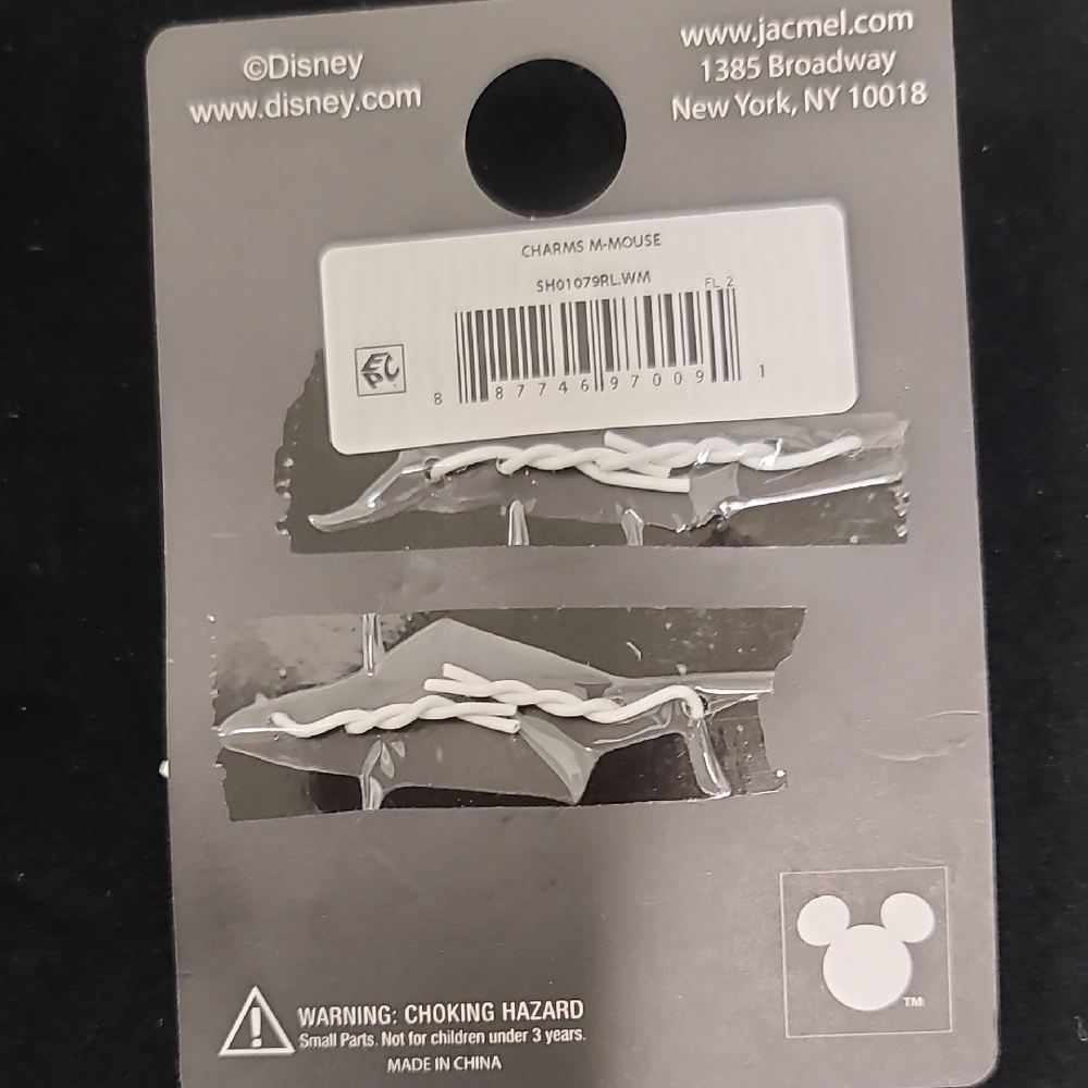 Disney Mickey  Minnie Charm Set w~ Free Gifts*Great for 4 Separate Necklaces ❤️ - Picture 2 of 3